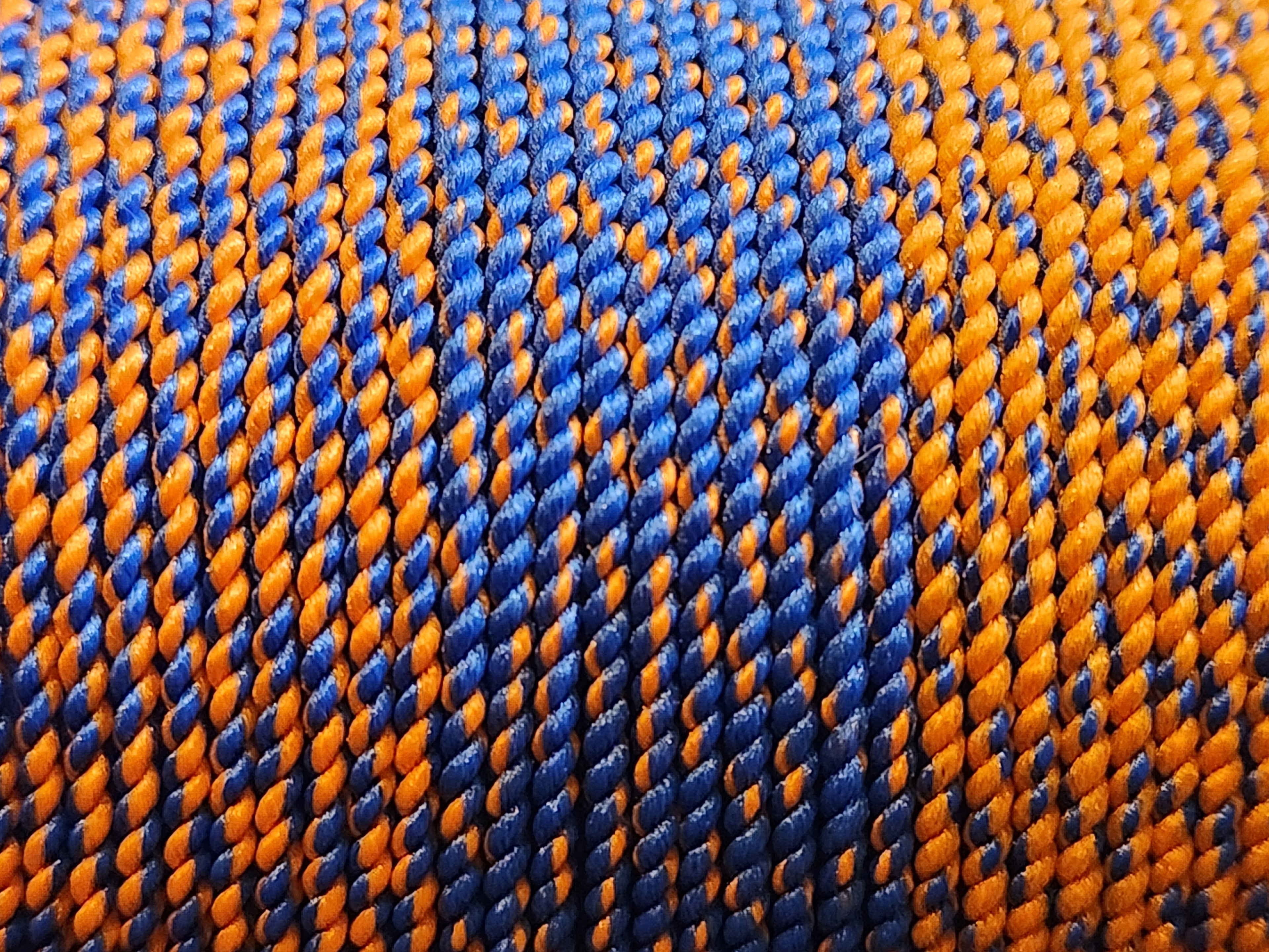 Silky nylon - Bleu Orange