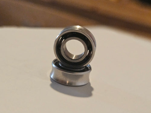 Ceramic Hybrid KK Unresponsive Yo-Yo Bearing – Nylon Cage Edition (Unshielded)