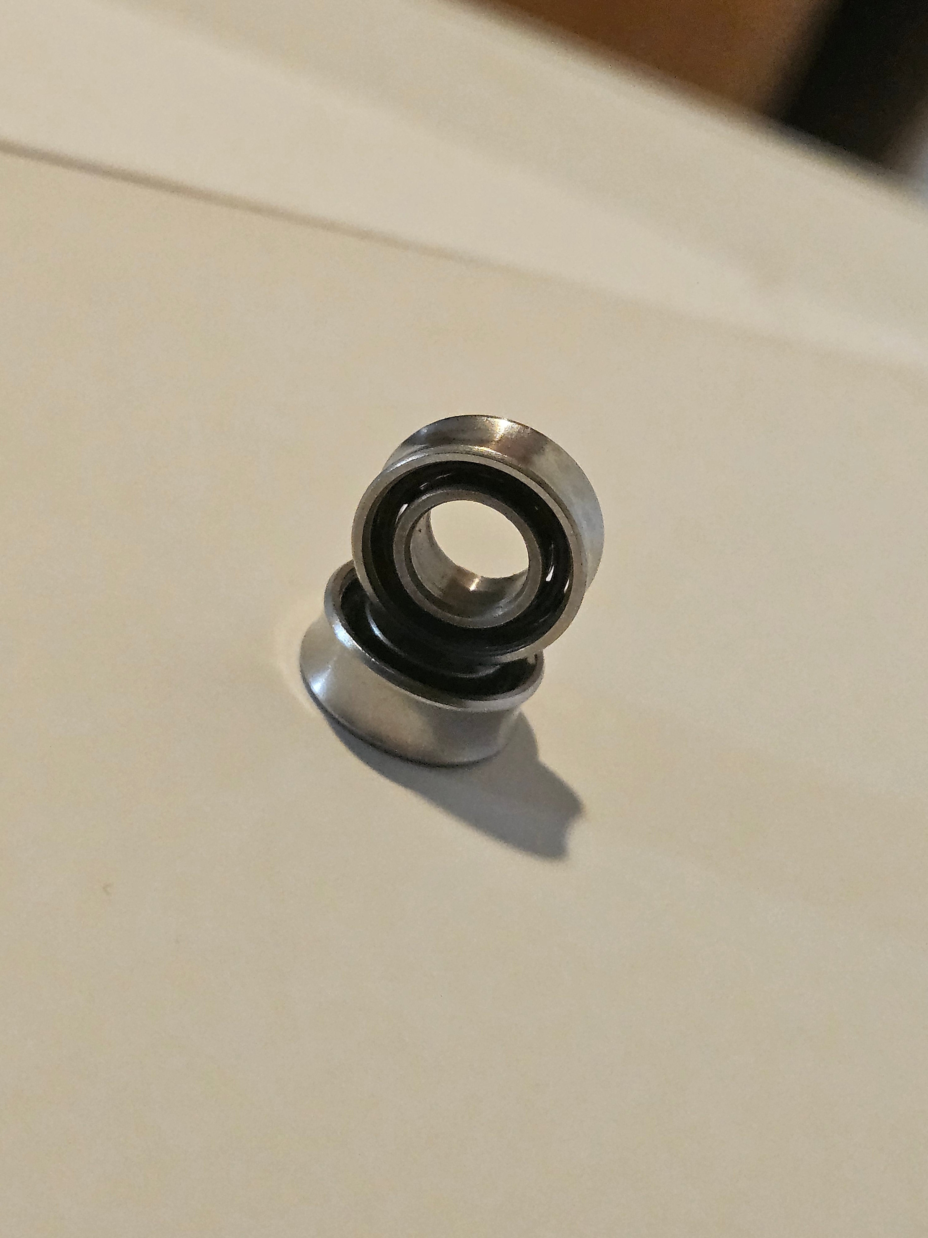 Ceramic Hybrid KK Unresponsive Yo-Yo Bearing – Nylon Cage Edition (Unshielded)